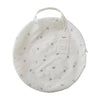 Kids Play Tunnel with Eco-Friendly Recycled Fabric: Gingham Beige