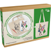 Eco-Friendly Cotton bag Coloring Kit – Bright Pug
