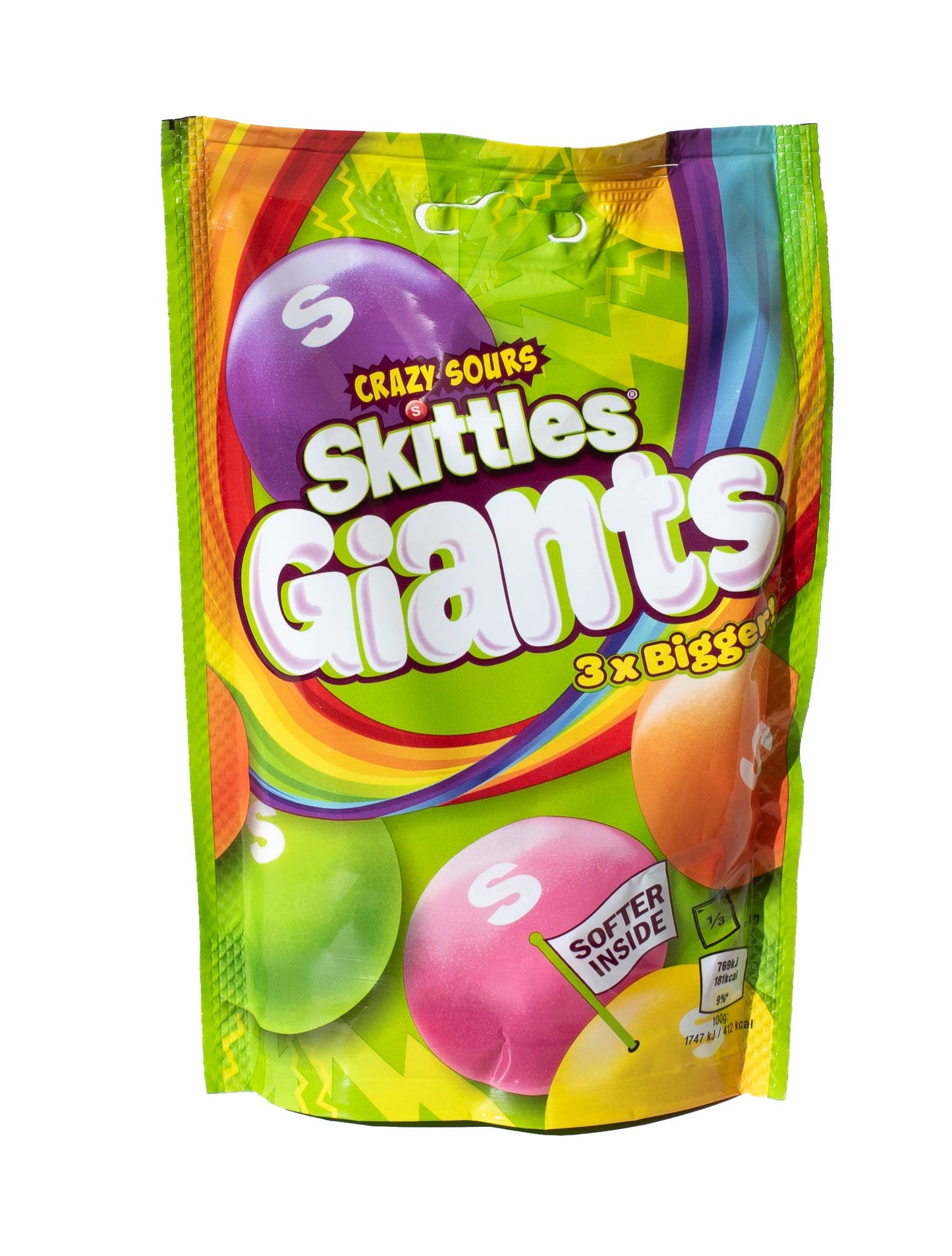 Skittles Giants Crazy Sour