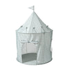 Recycled Fabric Play Tent Castle - Prints: Terrazzo Beige