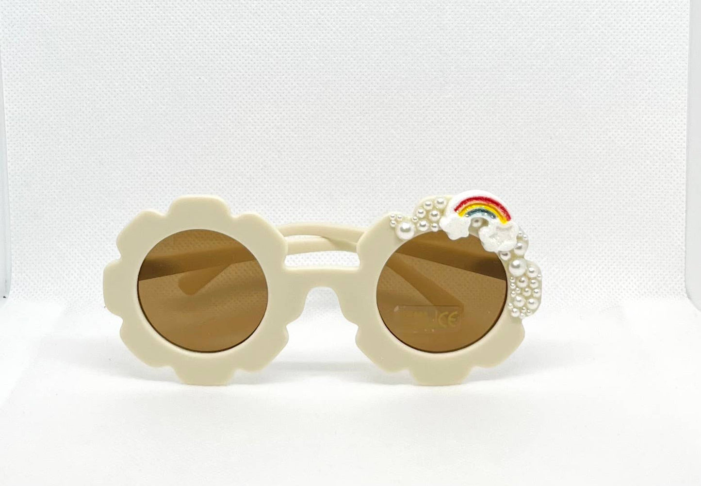 Over the Rainbow Sunglasses: Pale pink
