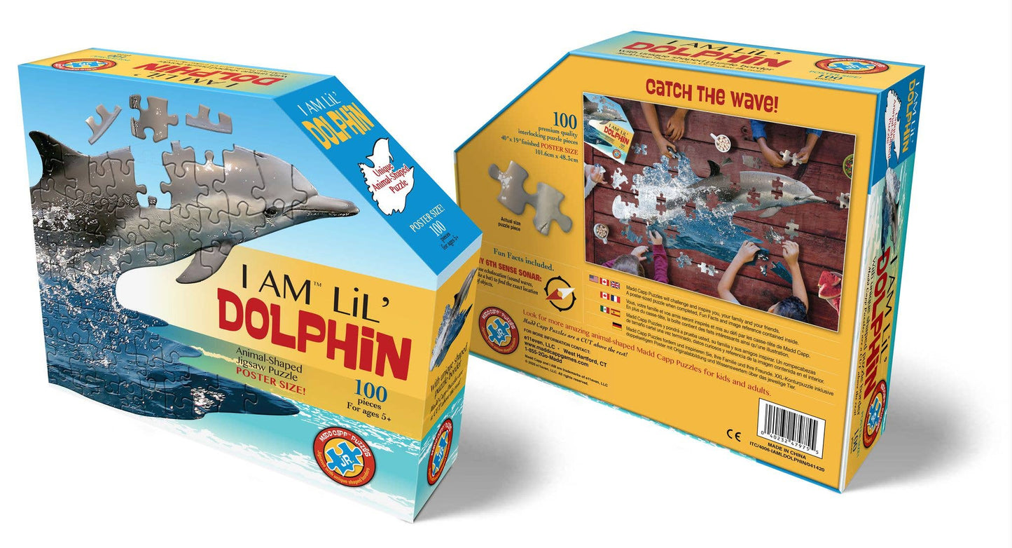 I AM Lil DOLPHIN 100 piece jigsaw puzzle - gift