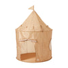 Recycled Fabric Play Tent Castle - Prints: Terrazzo Beige