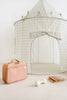 Recycled Fabric Play Tent Castle - Prints: Terrazzo Beige