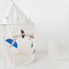 Kids Play Tunnel with Eco-Friendly Recycled Fabric: Terrazzo Beige