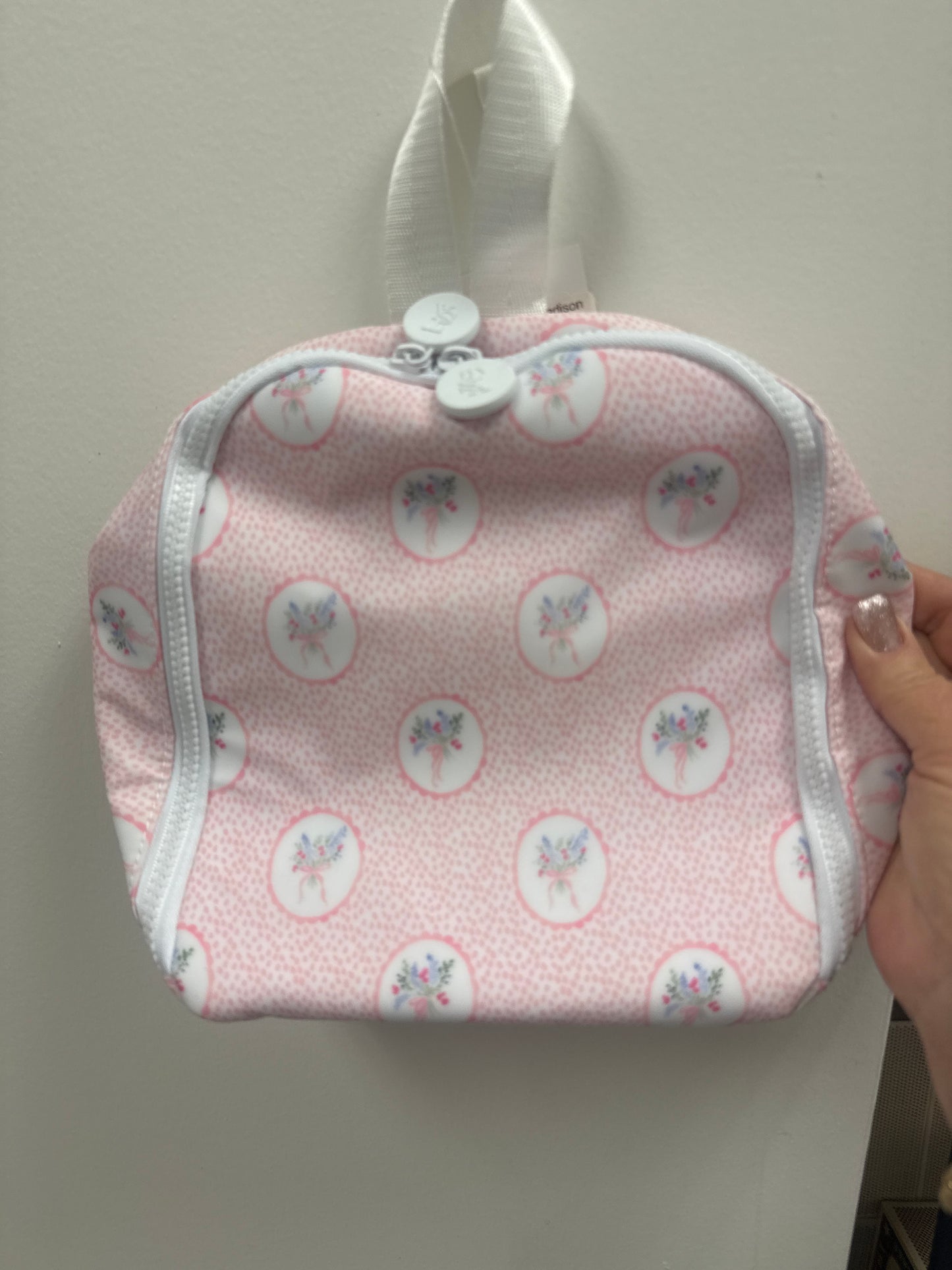 Take away lunch bag floral medallion pink (Copy)