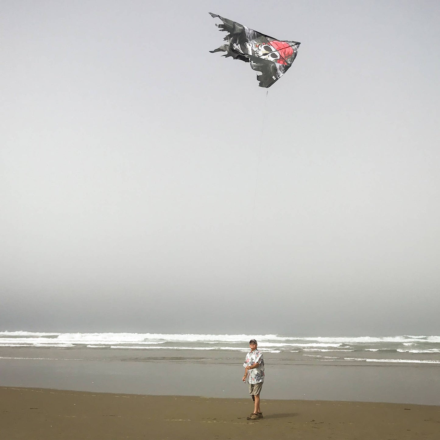 Smokin' Pirate Fringe 50" Delta Kite