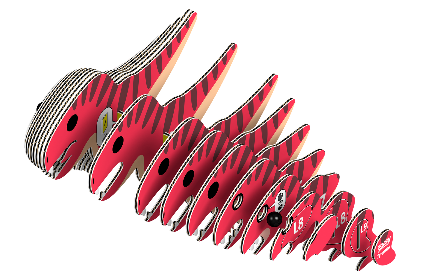 EUGY Tyranno 3D Puzzle