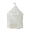 Recycled Fabric Play Tent Castle - Prints: Terrazzo Beige