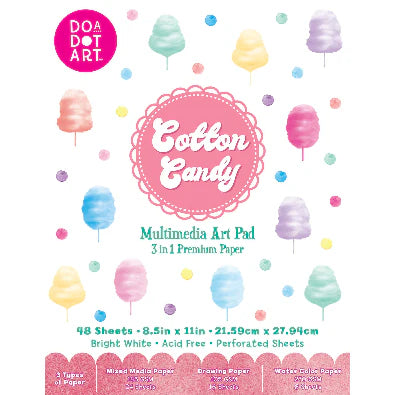 Do a Dot Art! Cotton Candy 3-in-1 Mixed Media Art Pad