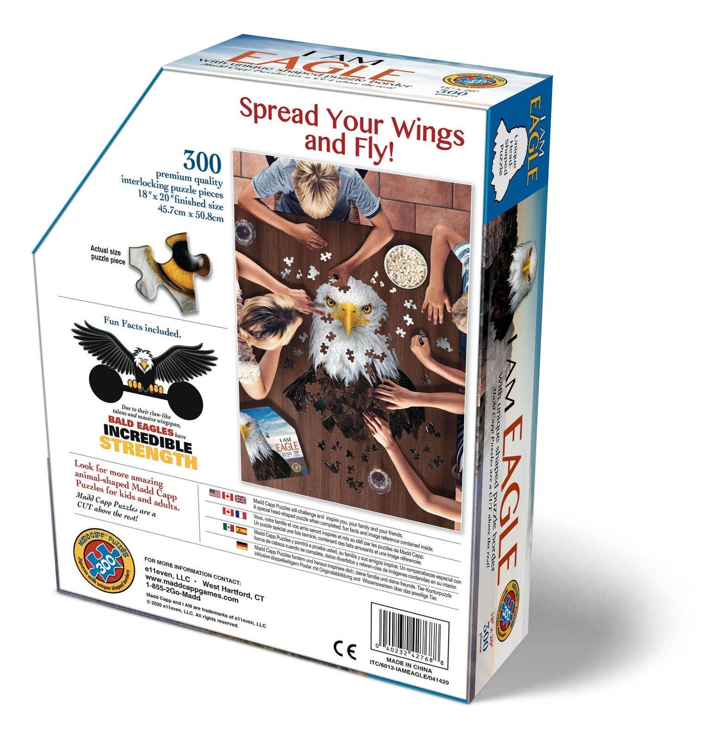 I AM Eagle 300 piece jigsaw puzzle - gift
