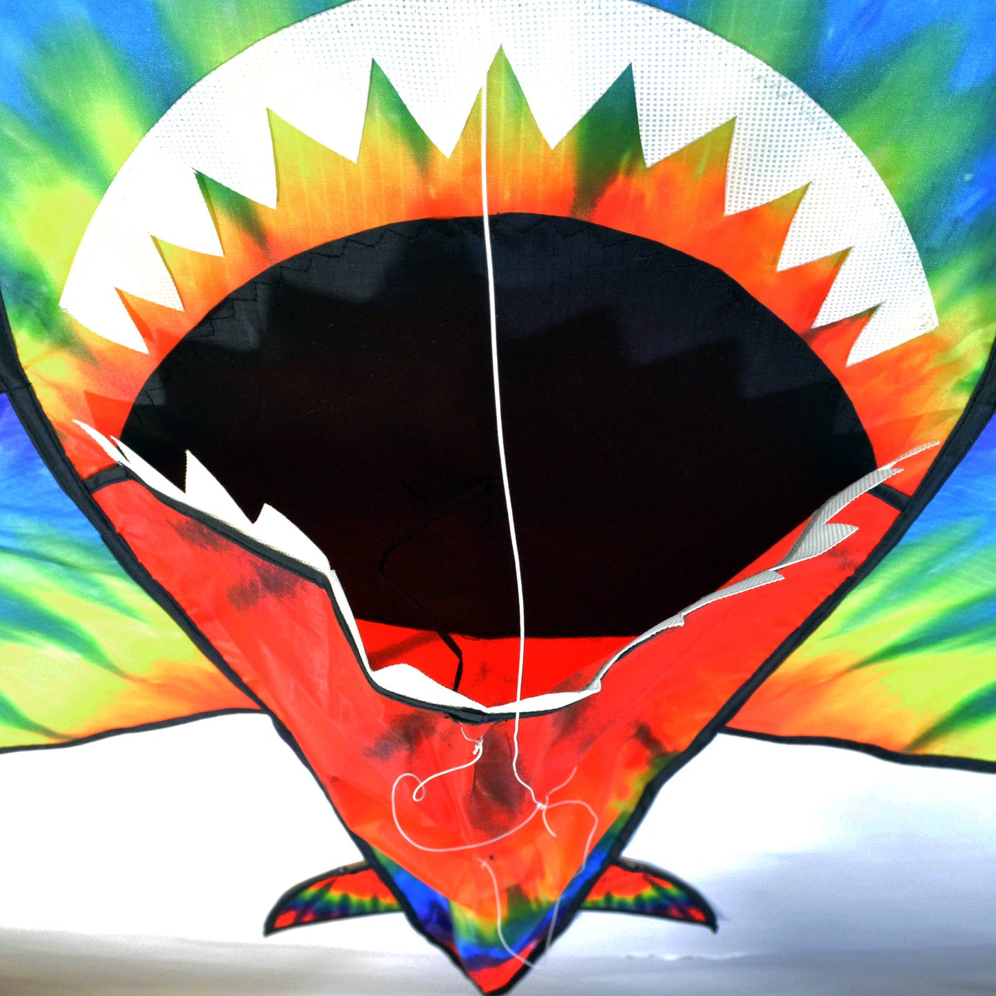 5' 3D Tie Die Shark Kite
