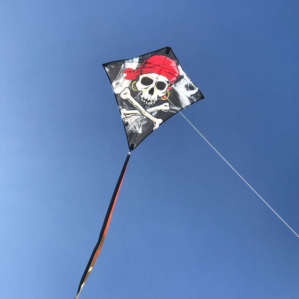 Smokin' Pirate 30" Diamond Kite (Optimized for Shipping)