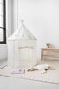 Recycled Fabric Play Tent Castle - Prints: Terrazzo Beige