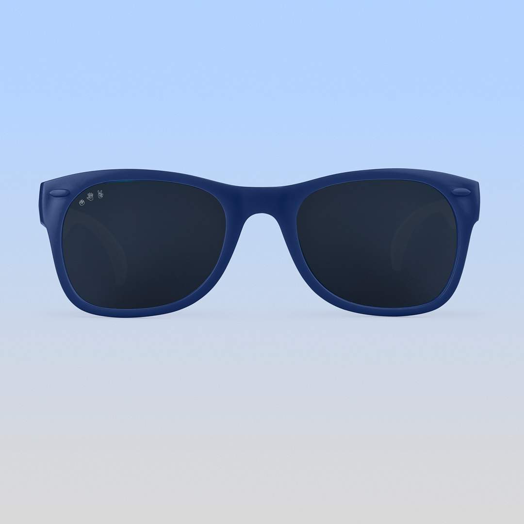 Navy Sunglasses: Baby (Ages 0-2) / Grey Polarized Lens
