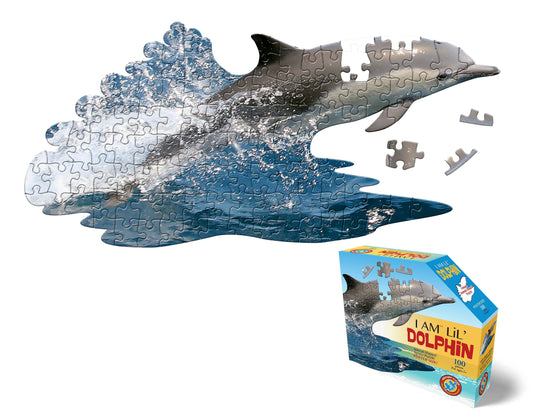 I AM Lil DOLPHIN 100 piece jigsaw puzzle - gift