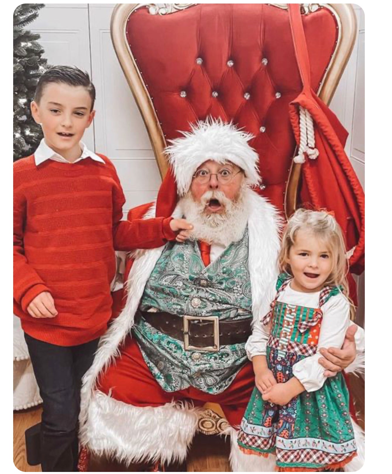 9:40 am SANTA- HUNTINGTON, December 13