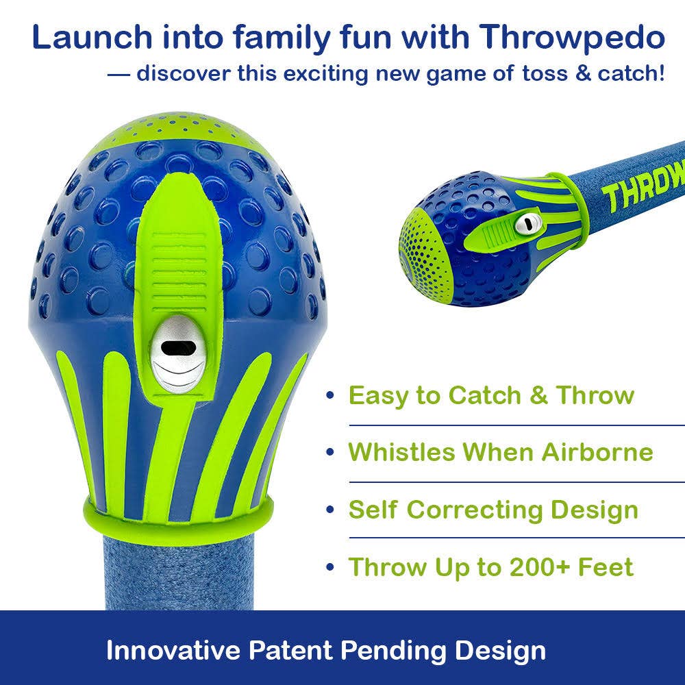 THROWPEDO - The Ultimate Long-Distance Throw and Catch Game!