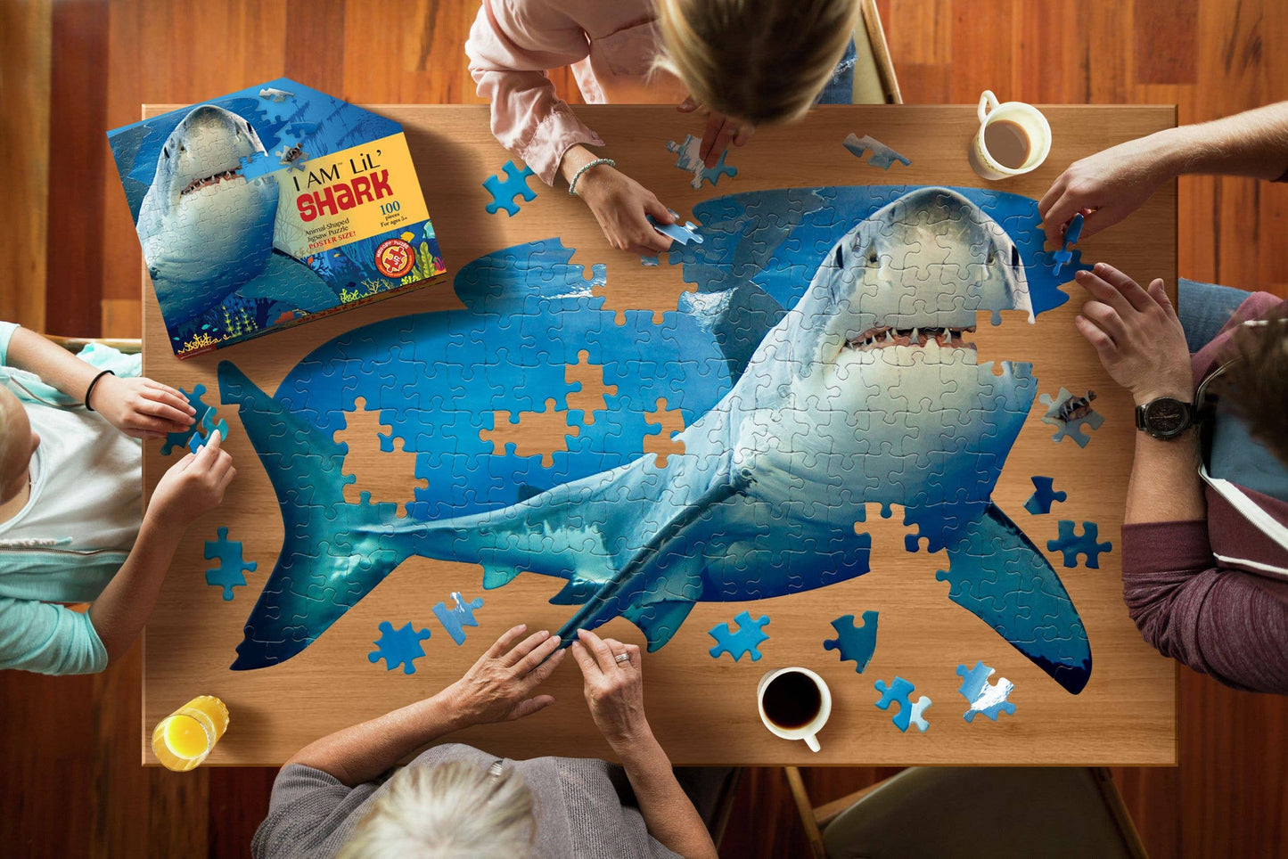 I AM Lil' Shark 100 piece jigsaw puzzle - gift