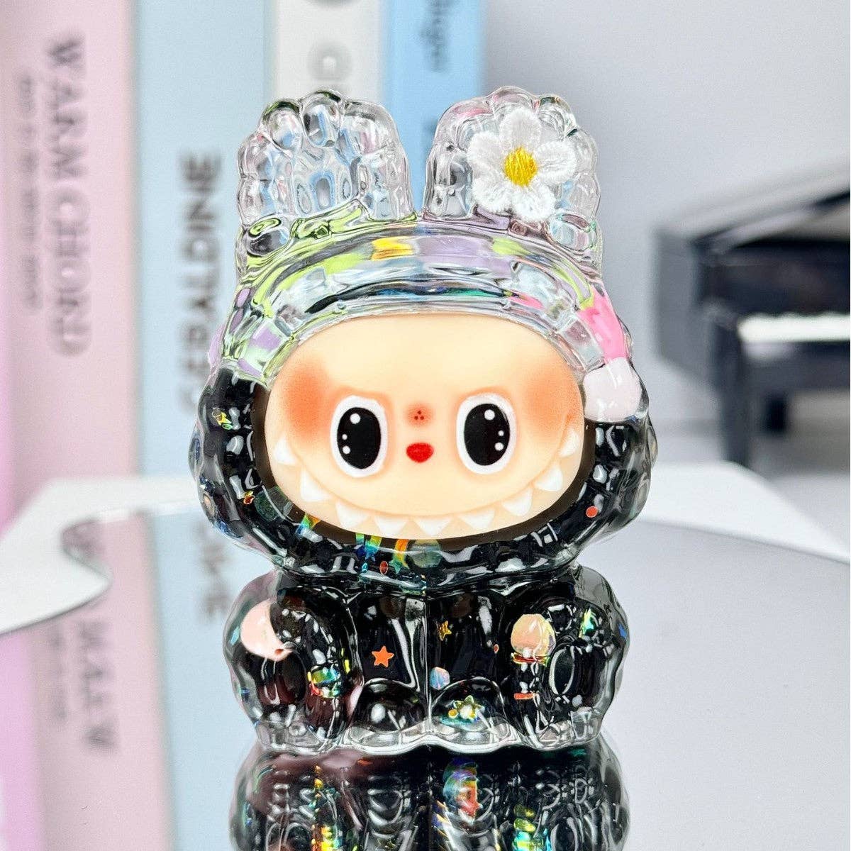 Flowing sand quicksand labubu Gift
