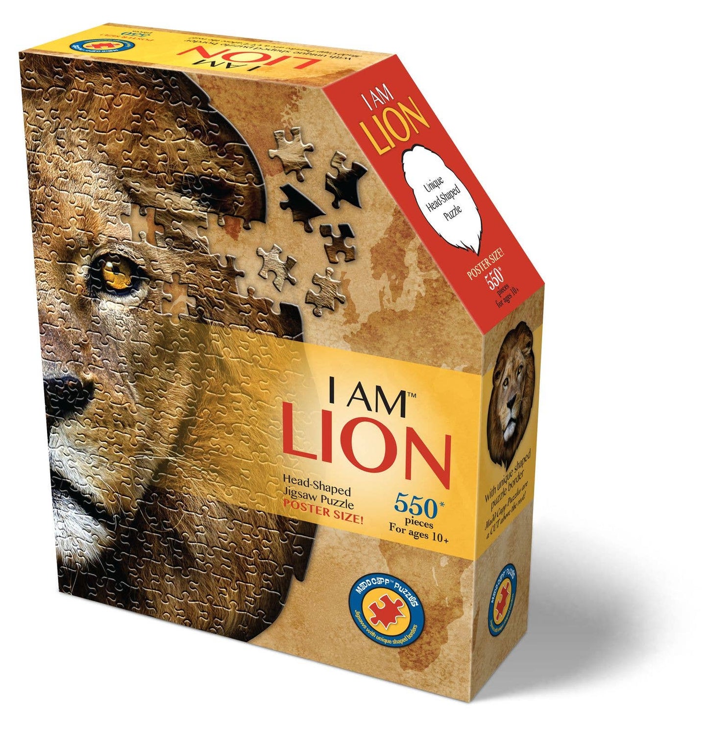 I AM Lion 550 piece jigsaw puzzle - gift