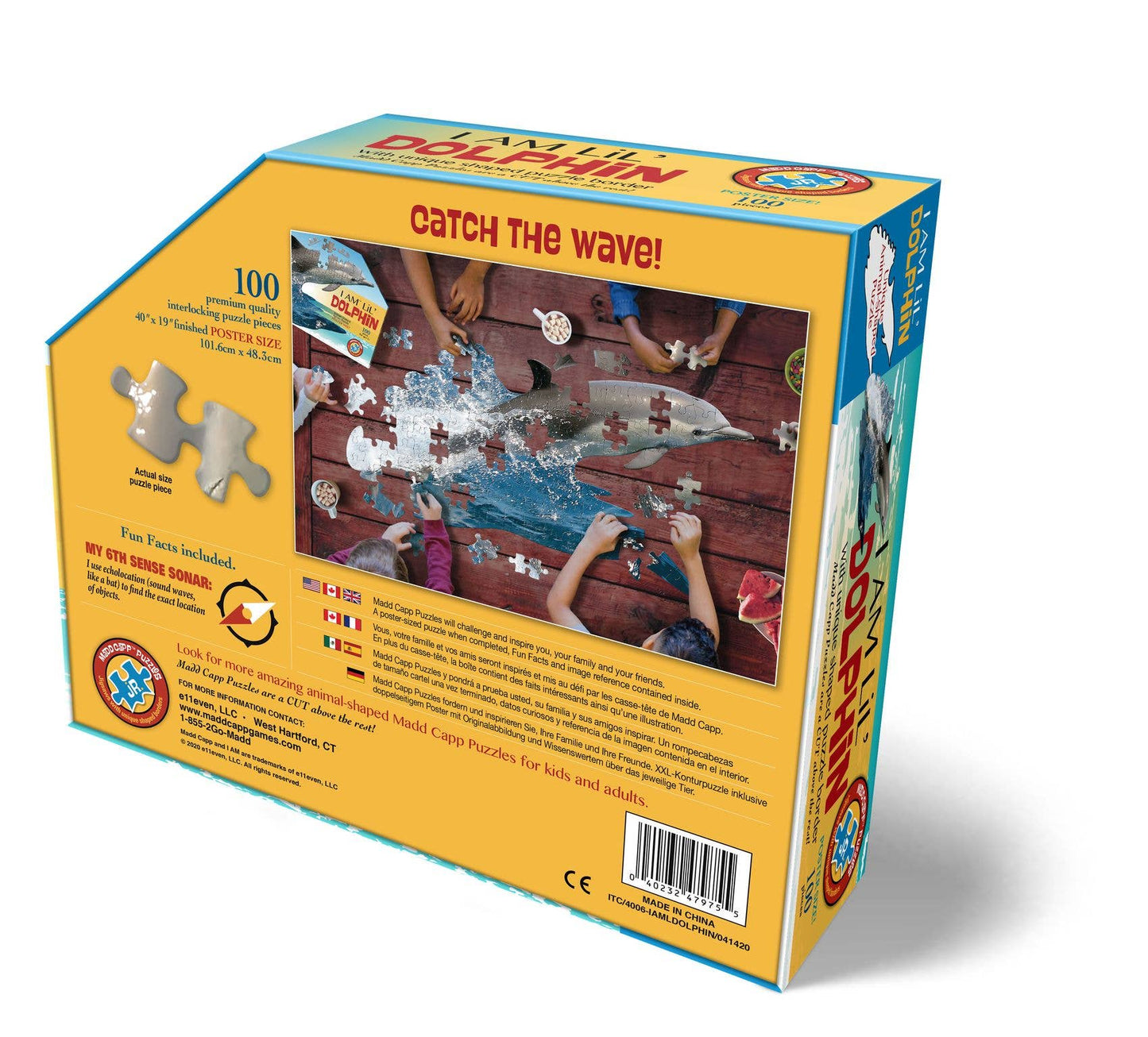 I AM Lil DOLPHIN 100 piece jigsaw puzzle - gift