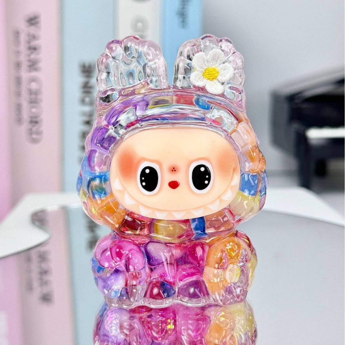 Flowing sand quicksand labubu Gift