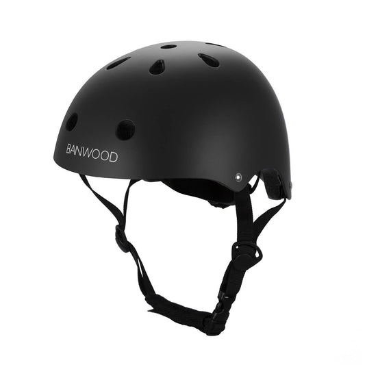 Banwood Classic Helmet - Matte Black (48-52 cm)