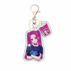 Kpop Demon Hunters acrylic mini character keychain pendant