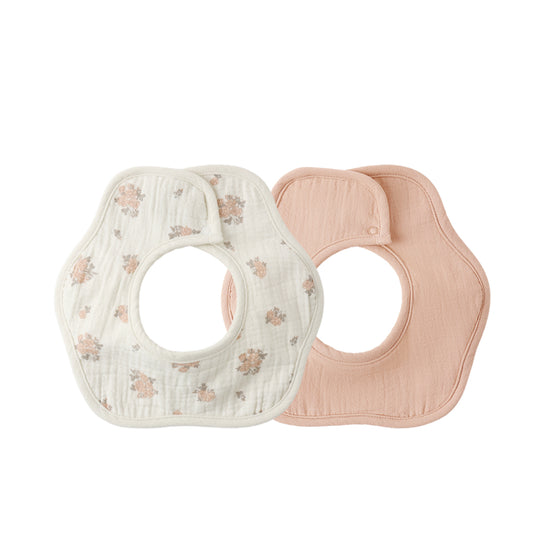FLOWER BIB PACK GARDEN ROSE, MELON