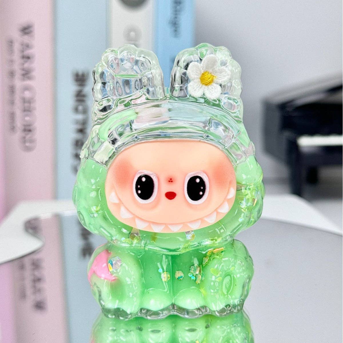 Flowing sand quicksand labubu Gift