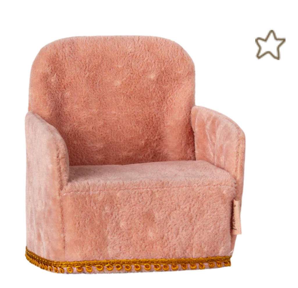 Folding chair, Mouse - Rose- 1 chair