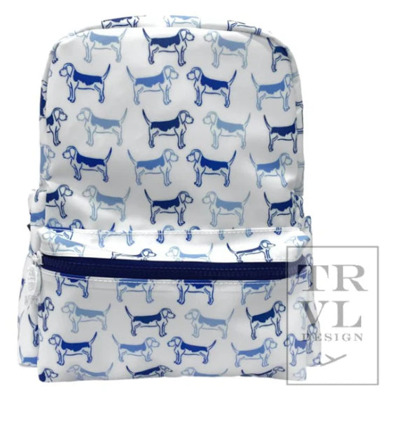 MINI BACKER - PUPPY LOVE BLUE Backpack