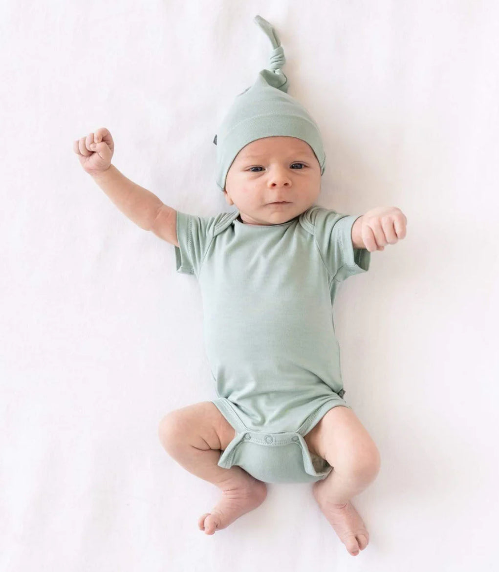 Kyte Baby Knotted Cap in Sage