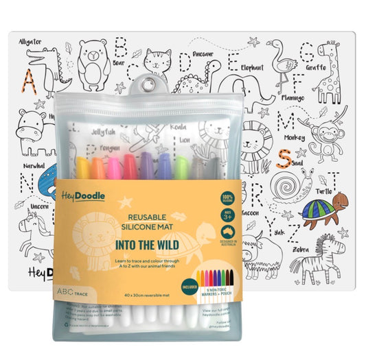 CLASSIC INTO THE WILD-ABC Animals Classic Mat