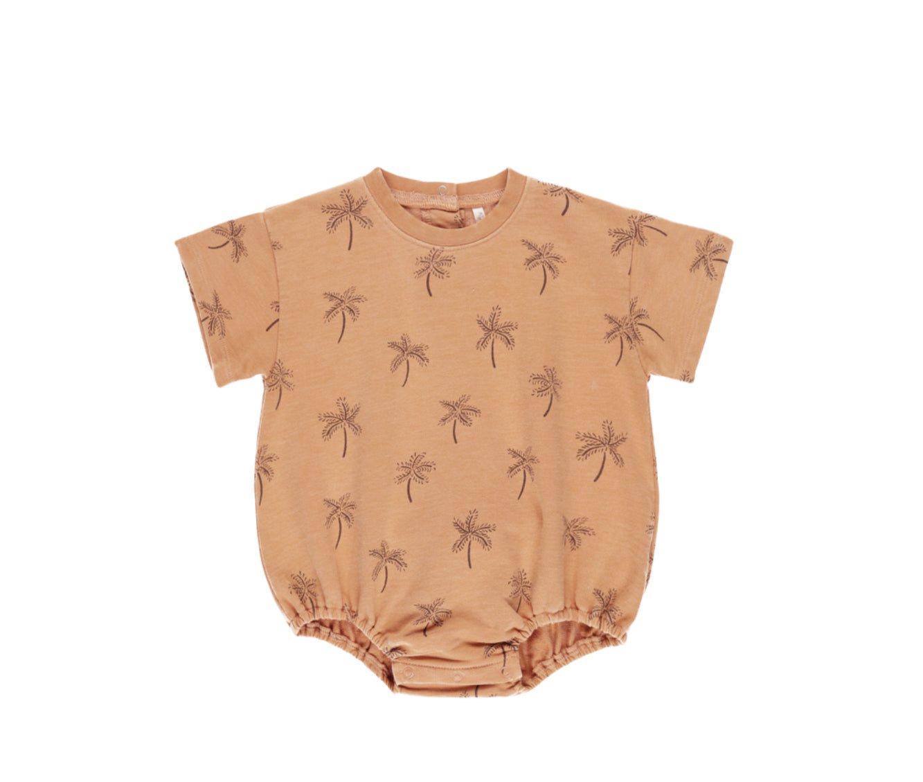Relaxed Bubble Romper Palms