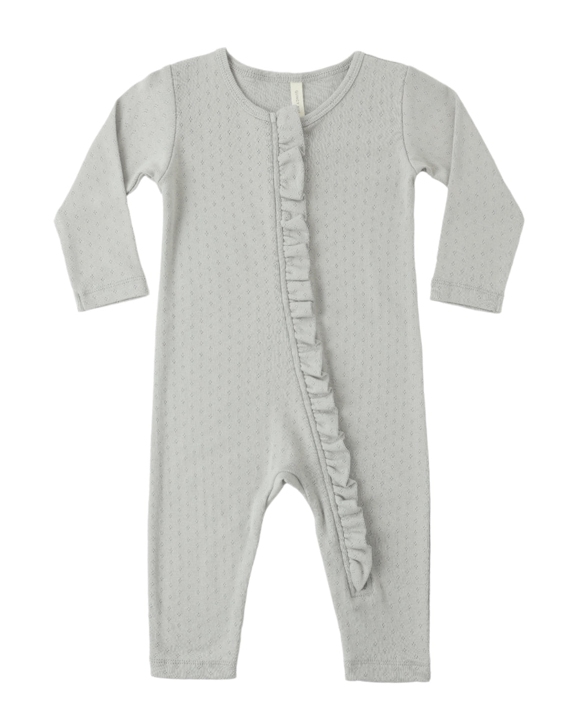 RUFFLE JUMPSUIT SAGE