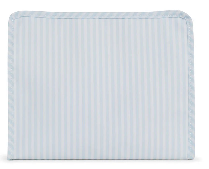 ROADIE LARGE ZIP POUCH - PIMLICO STRIPE BLUE