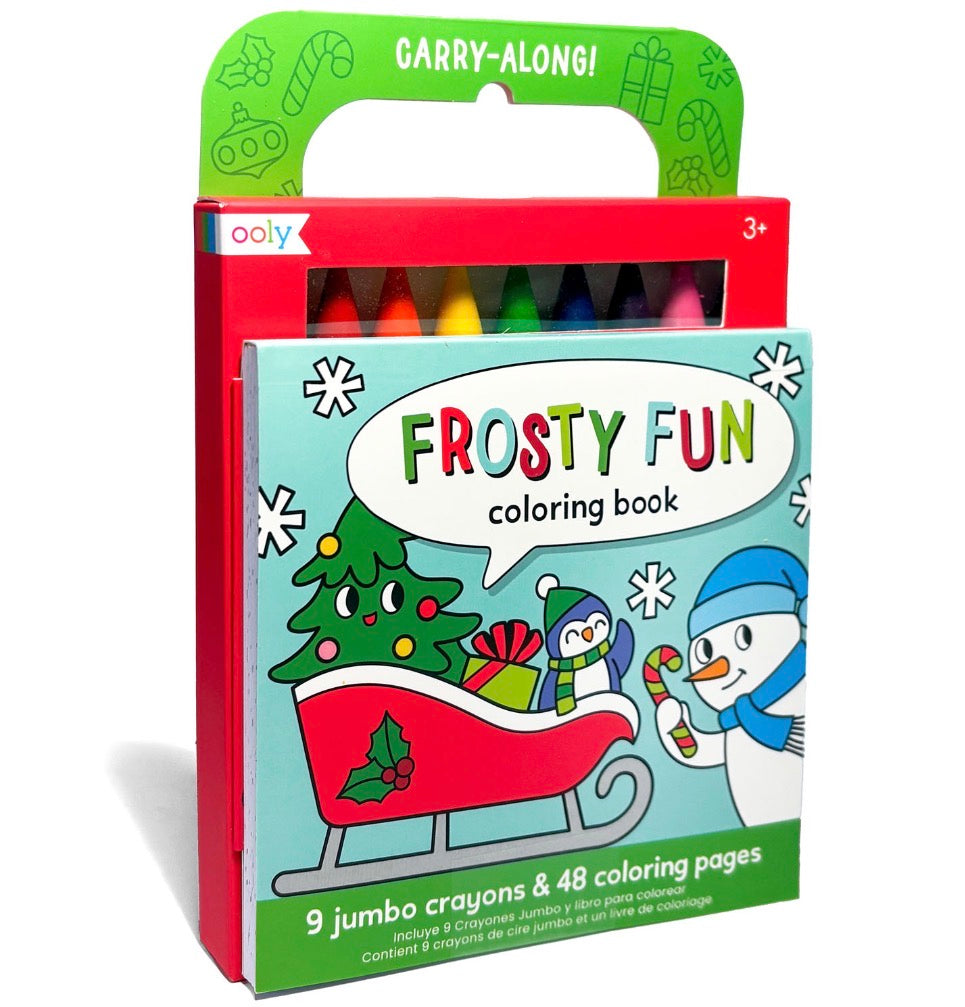 Frosty Fun Coloring Book Carry Along