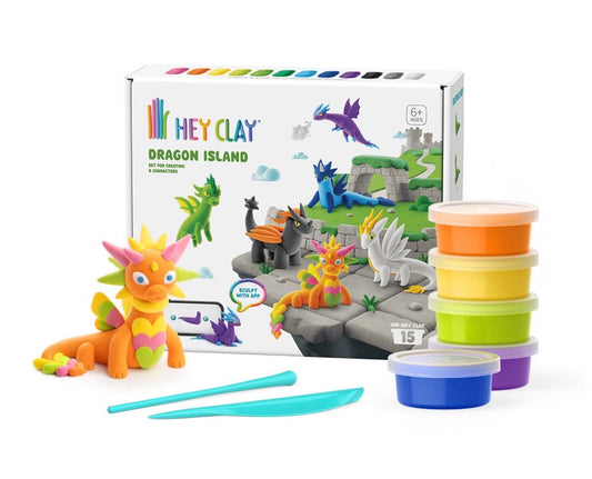Hey Clay Dragon Island
