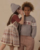 VIOLETTE SWEATER DRESS FLOWER FAIR ISLE