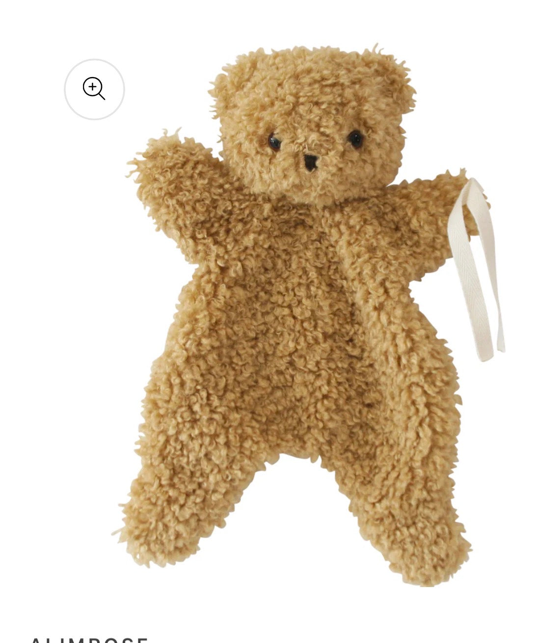 Charlie Bear Comforter Caramel
