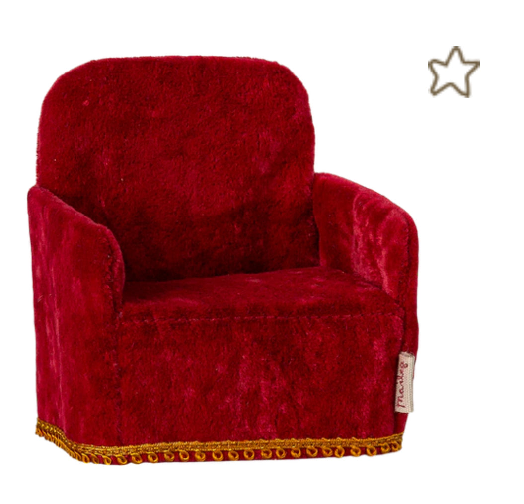 Folding chair, Mouse - Red 1 chair