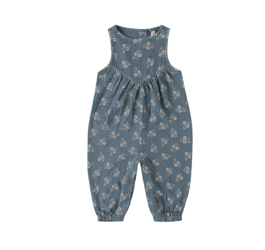 MAISIE OVERALL || BLUE FLORAL