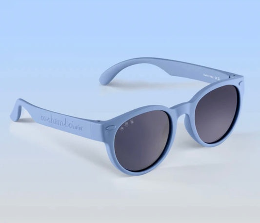 Cloudy Blue Sunglasses: Toddler (Ages 2-4) / Grey Polarized Lens