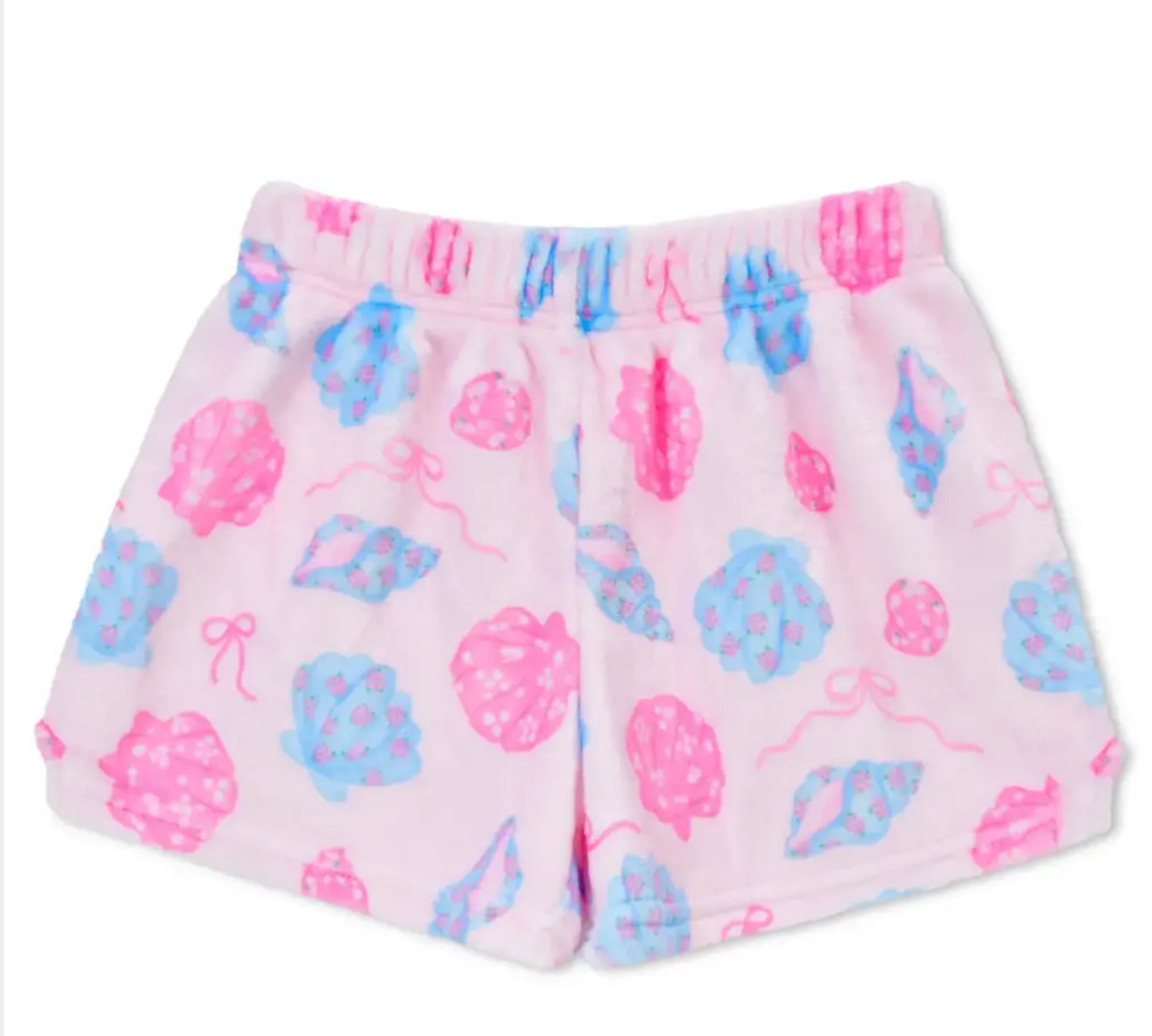 Plush Shorts Seashells