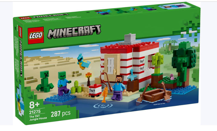 LEGO MINECRAFT® The TNT Jungle House