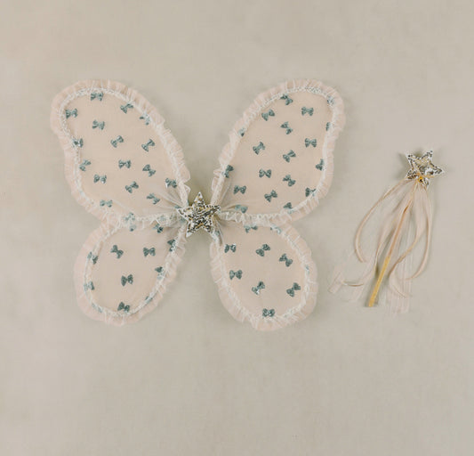 FAIRY SET SKY SEQUIN BOWS