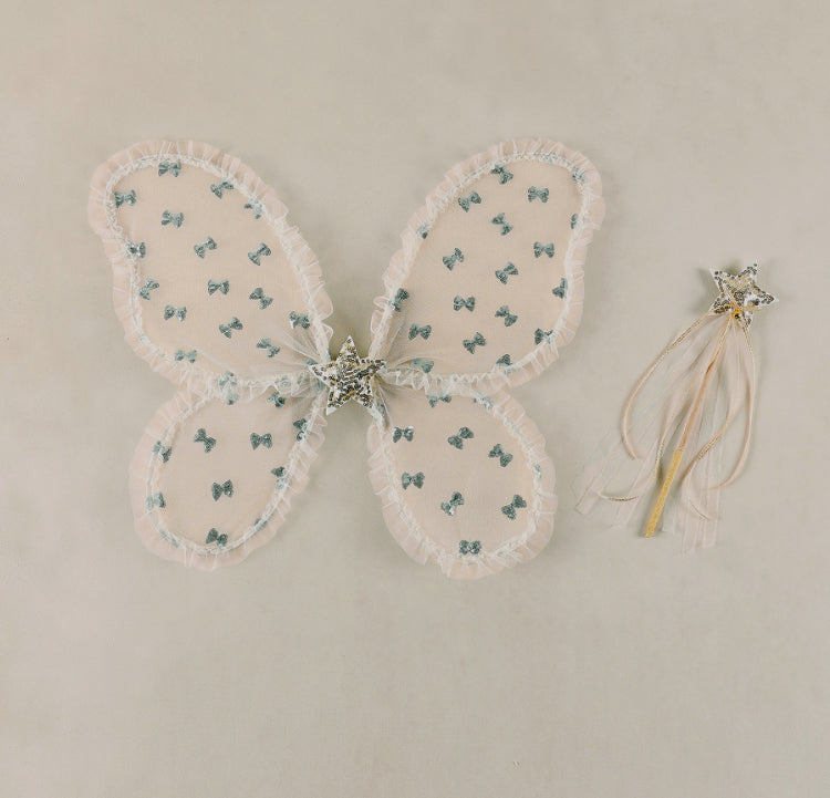 FAIRY SET SKY SEQUIN BOWS