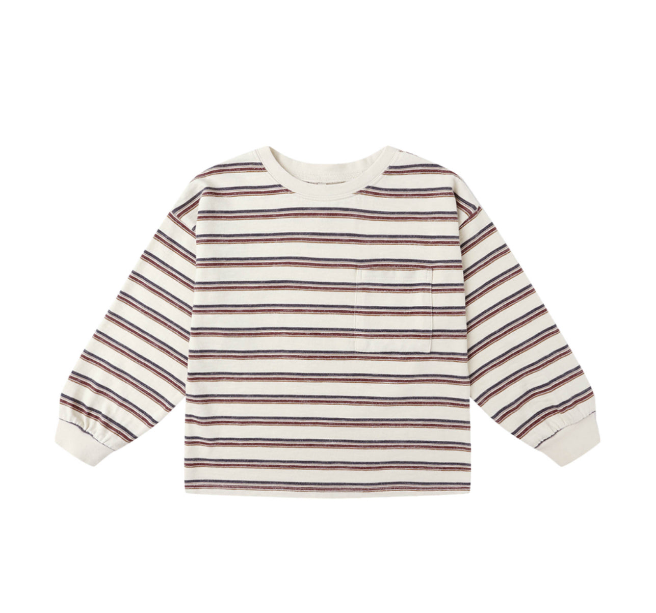 RELAXED LONG SLEEVE TEE || VINTAGE STRIPE